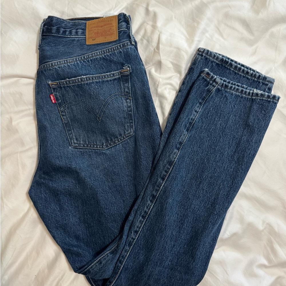 Levi's Dark Blue Denim Pants